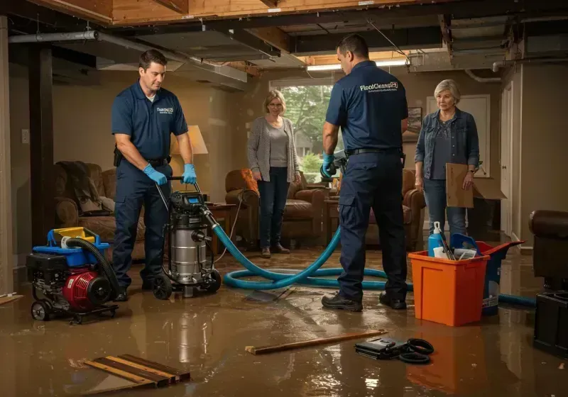 Basement Water Extraction and Removal Techniques process in Highland, KS